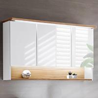 LED-Spiegelschrank BERMUDA-56 in weiß B/H/T x 120/69/25cm