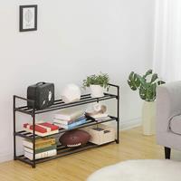 SONGMICS Schoenenorganizer met 3 planken, 3 niveaus (30 x 92 x 54 cm)