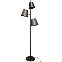 Eco-Light Stehleuchte Colt, dreiflammig, frost-grau