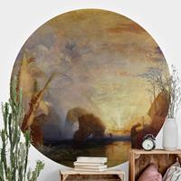 Klebefieber Runde Tapete selbstklebend William Turner - Odysseus