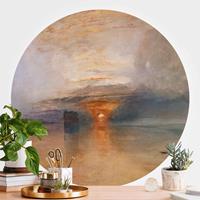Klebefieber Runde Tapete selbstklebend William Turner - Strand bei Calais