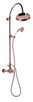 sapho Antea opbouw regendouche 20cm rose goud
