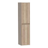 BRAUER Adore badkamerkast - 160x35x35cm - met 2 deuren greeploos links- of rechtsdraaiend Sunlit HK-AD160SL