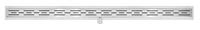 mueller Eco douchegoot met flens 120x7cm RVS
