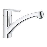 GROHE bau eco Keukenkraan - laag - draaibare uitloop - chroom 31680000