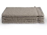 Byrklund Washand Taupe 16x21 cm - 4 stuks