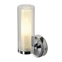 SLV wl 105 chroom/dubbel glas 1xe1