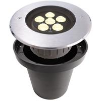 Deko Light III 730289 Vloerinbouwlamp LED vast ingebouwd LED G (A - G) 11.90 W Zilver