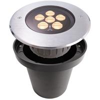 deko-light LED Bodeneinbauleuchte IV in Silber und Transparent 14W 800lm IP67 - 