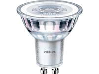 philips LED Lampe ersetzt 50W, GU10 Reflektor MR16, klar, warmweiß, 355 Lumen, nicht dimmbar, 1er Pack [Energieklasse A+] - 