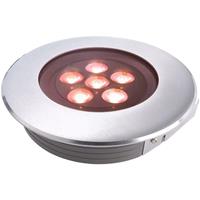 dekolight Deko Light Flat I RGB 100116 Vloerinbouwlamp LED vast ingebouwd LED 17 W Zilver