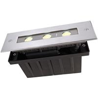 deko-light LED Bodeneinbaustrahler Line in Silber 4,5W 3000K IP67 - 