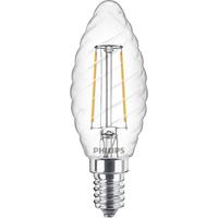 Philips LED-lamp Energielabel A++ (A++ - E) E14 Kaars 2 W = 25 W Warmwit (Ø x l) 3.5 cm x 9.7 cm 1 stuk(s)