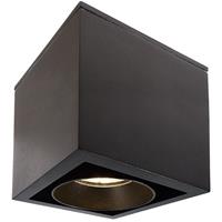 deko-light LED Deckenaufbauleuchte Ceti in Schwarz 9,2W 730lm IP44