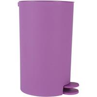 Msv Kleine Badkamer/toilet Pedaalemmer - Paars - 3l - 15 X 27cm