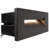 deko-light LED Wandeinbauleuchte Yvette III in Anthrazit 8,4W 219lm IP65 - 