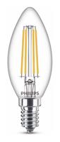 Philips LED kaars E14 3,4-40W filament helder WarmGlow blister - 5100308