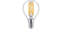 philips LED WarmGlow Lampe ersetzt 40W, E14 Tropfenform P45, klar, warmweiß, 470 Lumen, dimmbar, 1er Pack [Energieklasse A++]