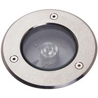 albert LED Erdeinbaustrahler A-142722, Edelstahl, rund, IP67 - 