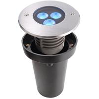 deko-light LED Bodeneinbauleuchte 24V 7,4W in Edelstahl RGB - 