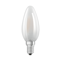 OSRAM LED kaarslamp E14 4W warmwit in 2per set