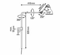 DCW Lampe Gras N° 226 Round DW 3700677616944 Zwart / Messing