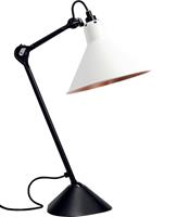 DCW Lampe Gras N° 205 Conic DW 3700677618900 Zwart / Wit / Koper