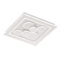 FISCHER & HONSEL LED-Deckenleuchte Ratio, dimmbar, sechs Kreise