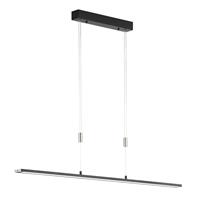 FISCHER & HONSEL LED-Hängelampe Metz TW, CCT, Länge 120 cm, schwarz