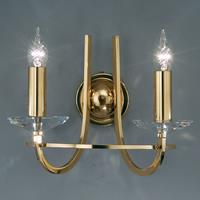 KOLARZ Imperial wandlamp, messing, 2-lamps