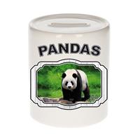 Bellatio Dieren grote panda spaarpot - pandas/ pandaberen spaarpotten kinderen 9 cm -