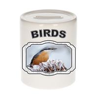 Bellatio Dieren boomklever vogel spaarpot - birds/ vogels spaarpotten kinderen 9 cm -