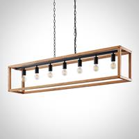 Lucande Sedrik hanglamp, 7-lamps