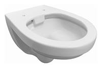 adob , spülrandlose wandhänge WC Keramik Toilette weiss inklusive Schutzmatte - 