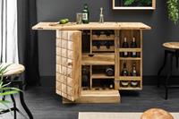 BENEDO MÖBEL Barschrank Bellisimo Akazia Unikat