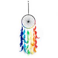 Spiru Dromenvanger met Gekleurde Veren (40 cm)