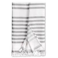 RHOMTUFT Strandtuch Beach grau - 989 90x180 cm