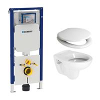 geberit UP720 toiletset met Plieger Compact toilet en softclose zitting