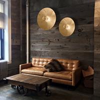 AUSTROLUX BY KOLARZ Wandlamp Moon Sun, Ø 62 cm, goud