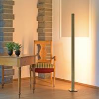 HerzBlut Leonora LEDvloerlamp 161cm eik. geolied