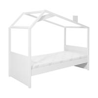 Cool Kids Bed Met Hutconstructie Wit 90 x 200 cm