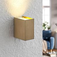 Arcchio Maruba wandlamp, 1-lamp, bruin