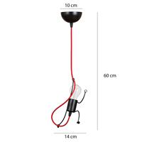 emibiglighting Emibig bobi Schwarze Pendel-Deckenleuchte 1x E27