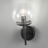 Mettallux Wandlamp Global Ø 15 cm zwart