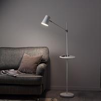Markslöjd Vloerlamp Linear met USB-laadstation, wit