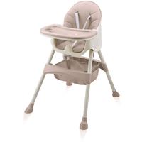 Baby Vivo Kinderstoel Oscar, Oud Roze, Meegroeistoel, In Hoogte Verstelbaar, 2 In 1