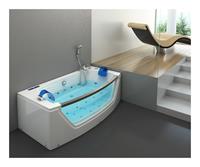 Home Deluxe - Whirlpool Badewanne Atlantic M | Eckwanne, Whirlwanne, Indoor Jacuzzi