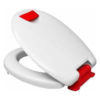 haro WC-SITZ MED Sitz weiss, Griff und Befestigung weiss - 