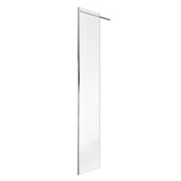 Saniclass Bellini inloopdouche zijwand 30x200cm 8mm veiligheidsglas anti kalk chroom 30FP