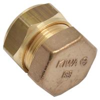 Sanivesk knelfitting eindkap 12 mm V